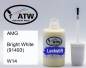 Preview: AMG, Bright White (91493), W14: 20ml Lackstift, von ATW Autoteile West.